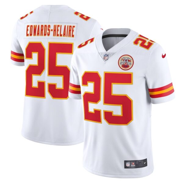 1 1 Men's Kansas City Chiefs Clyde Edwards-Helaire Nike Red Legend Jersey - White