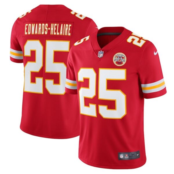 4 Clyde Edwards-Helaire Kansas City Chiefs Nike Vapor Limited Jersey - Red