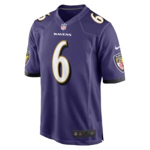 2 10 Patrick Queen Baltimore Ravens Nike Game Player Popular NFL Jersey - Purple