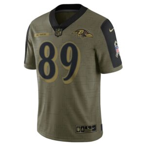 2 7 Mark Andrews Baltimore Ravens Nike Salute To Service Authentic Nfl Jersey - Olive
