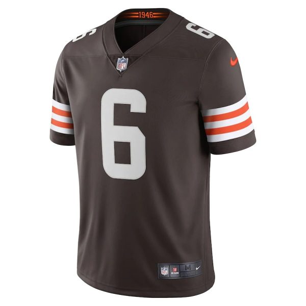 Baker Mayfield Cleveland Browns Nike 1 min 1 Baker Mayfield Cleveland Browns Nike Vapor Limited Player Authentic Nfl Jersey- Brown