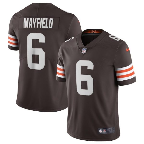 Baker Mayfield Cleveland Browns Nike Vapor Limited Player Authentic Nfl Jersey- Brown