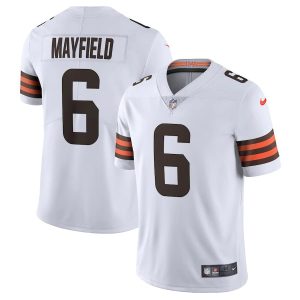 Baker Mayfield Cleveland Browns Nike Vapor Limited Authentic Nfl Jersey - White
