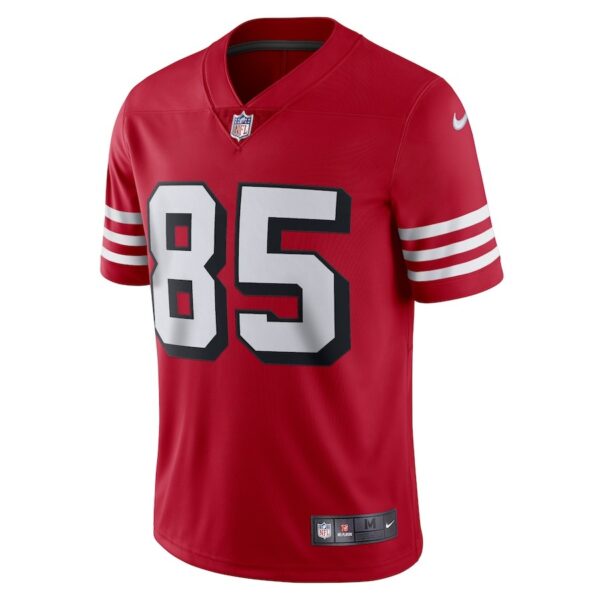 San Francisco 49ers George Kittle Nike 2 1 San Francisco 49ers George Kittle Nike Scarlet Alternate Vapor Limited Player Jersey