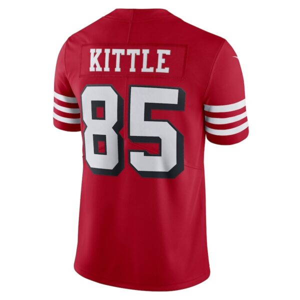 San Francisco 49ers George Kittle Nike 3 1 San Francisco 49ers George Kittle Nike Scarlet Alternate Vapor Limited Player Jersey