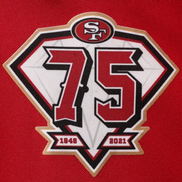 San Francisco 49ers George Kittle Nike 4 Men's San Francisco 49ers George Kittle Nike Scarlet 75th Anniversary Vapor Limited Jersey