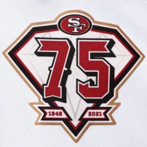 nfl San Francisco San Francisco 49ers Deebo Samuel Nike White 75th Anniversary 2nd Alternate Vapor Limited Jersey