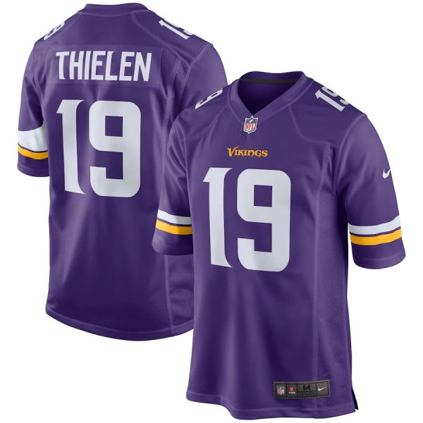 Adam Thielen Minnesota Vikings Nike Game Player Jersey - Purple