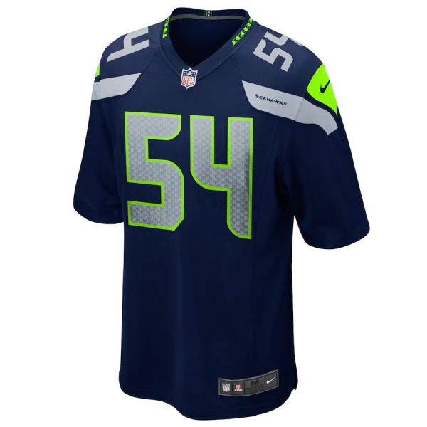Bobby Wagner Seattle Seahawks Nike Game Player Jersey Navy 3 Bobby Wagner Seattle Seahawks Nike Game Player Jersey - Navy