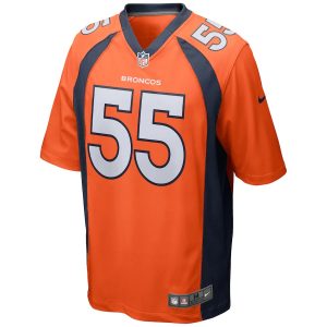 Bradley Chubb Denver Broncos Nike 1 1 Bradley Chubb Denver Broncos Nike Game Authentic Nfl Jersey - Orange