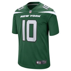 Braxton Berrios New York Jets Nike Game Jersey Gotham Green 3 Braxton Berrios New York Jets Nike Game Jersey - Gotham Green