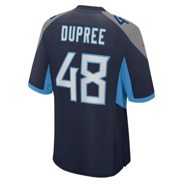 Bud Dupree Tennessee Titans Nike Game Player Jersey Navy 2 Bud Dupree Tennessee Titans Nike Game Player Jersey - Navy