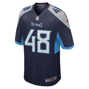 Bud Dupree Tennessee Titans Nike Game Player Jersey Navy 3 Bud Dupree Tennessee Titans Nike Game Player Jersey - Navy