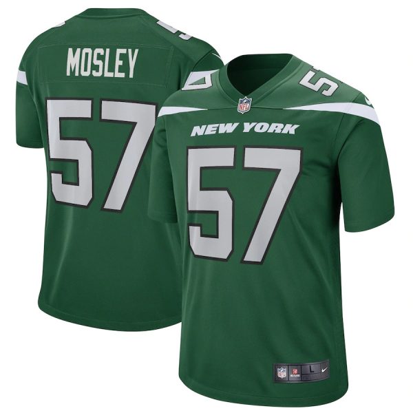 C.J. Mosley New York Jets Nike Game Player Jersey - Gotham Green