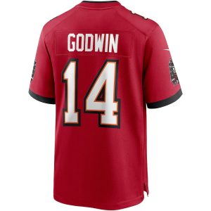 Chris Godwin Tampa Bay Buccaneers Nike Game Player Jersey Red 2 Chris Godwin Tampa Bay Buccaneers Nike Game Player Jersey - Red