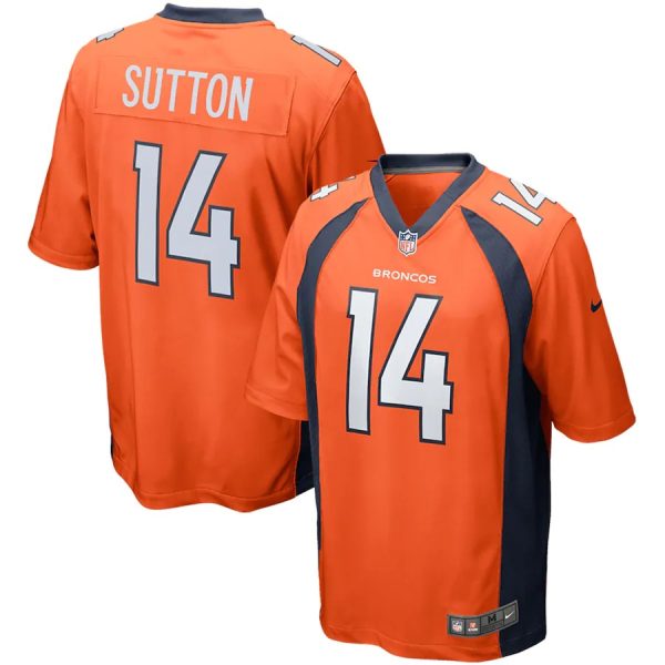 Courtland Sutton Denver Broncos Nike Game Player Authentic Nfl Jersey- Orange