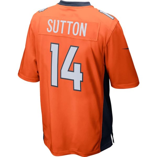 Courtland Sutton Denver Broncos 3 Courtland Sutton Denver Broncos Nike Game Player Authentic Nfl Jersey- Orange