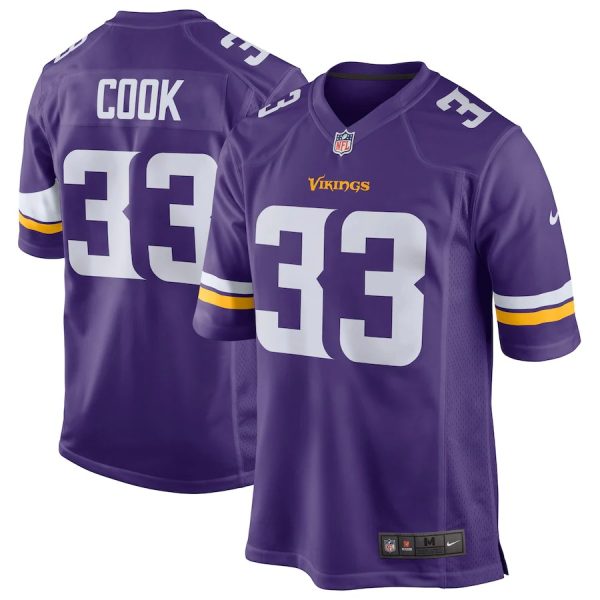Dalvin Cook Minnesota Vikings Nike Game Player Jersey - Purple