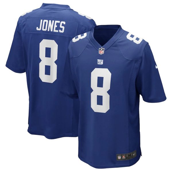 Daniel Jones New York Giants Nike Game Player Jersey - Royal