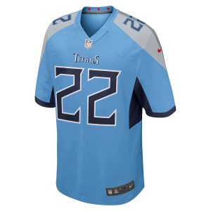 Derrick Henry Tennessee Titans Nike Player Game Jersey Light Blue 3 Derrick Henry Tennessee Titans Nike Player Game Jersey - Light Blue