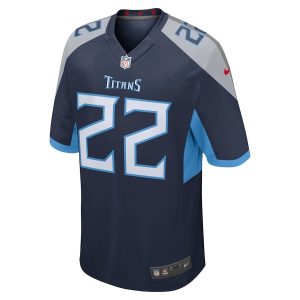 Derrick Henry Tennessee Titans Nike Player Game Jersey Navy 4 Derrick Henry Tennessee Titans Nike Player Game Jersey - Navy