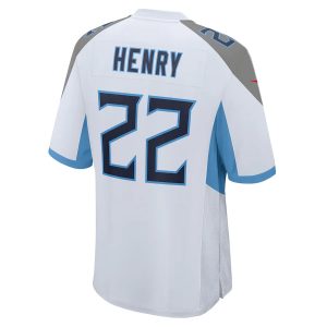Derrick Henry Tennessee Titans Nike Player Game Jersey White 6 Derrick Henry Tennessee Titans Nike Player Game Jersey - White