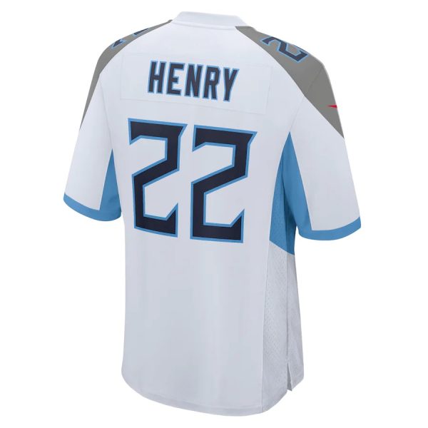 Derrick Henry Tennessee Titans Nike Player Game Jersey White 6 Derrick Henry Tennessee Titans Nike Player Game Jersey - White