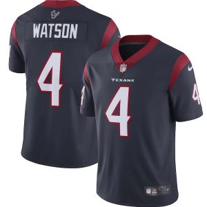 Deshaun Watson Houston Texans Nike Vapor Limited Authentic Nfl Jersey - Navy