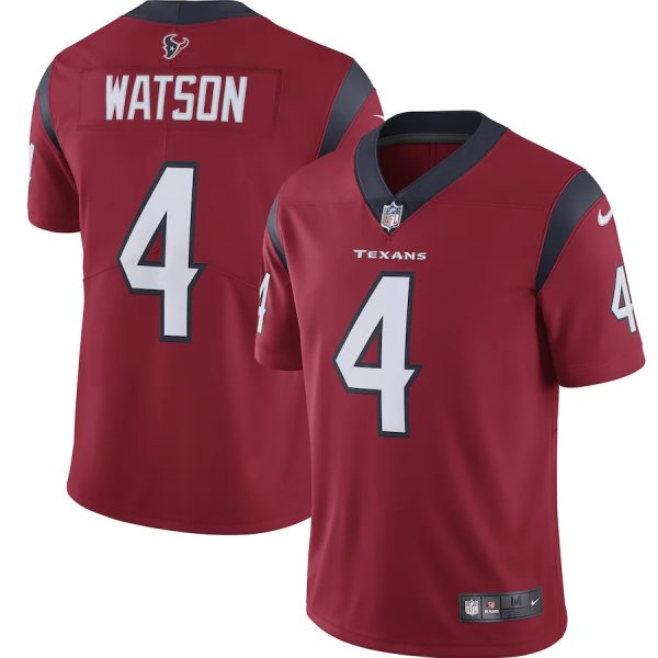 Deshaun Watson Houston Texans Nike Vapor Limited Popular Nfl Jersey - Red
