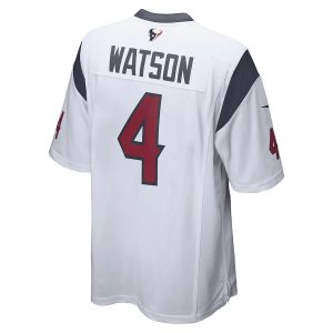 Deshaun Watson Houston Texans Nike white14 Deshaun Watson Houston Texans Nike Player Game Authentic Nfl Jersey - White