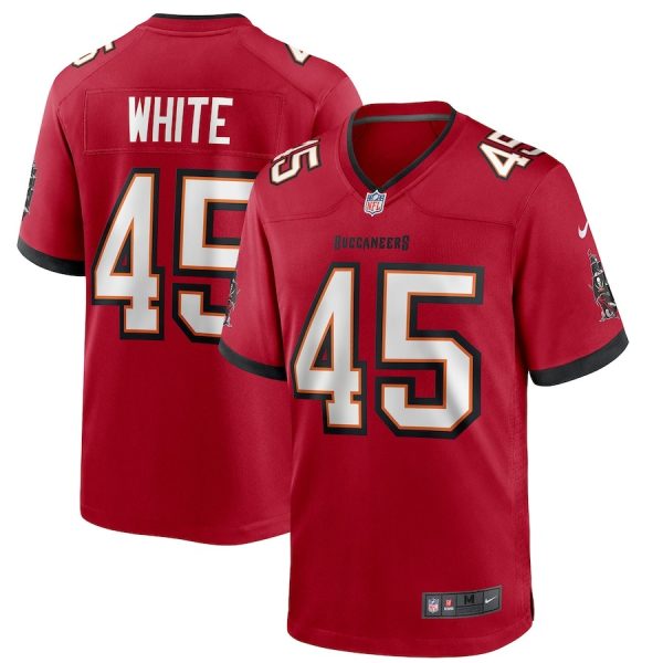 Devin White Tampa Bay Buccaneers Nike Player Game Jersey - Red