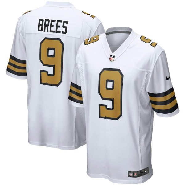 Drew Brees New Orleans Saints Nike Alternate Game Jersey - White (3)