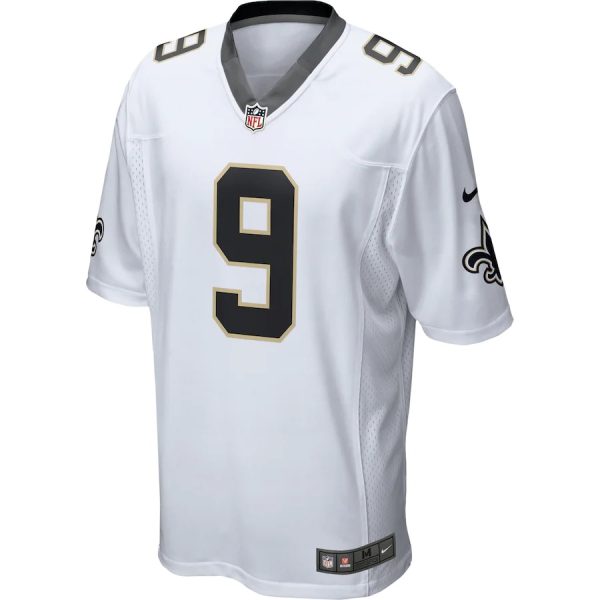 Drew Brees New Orleans Saints Nike Game Jersey White 2 Drew Brees New Orleans Saints Nike Game Jersey - White