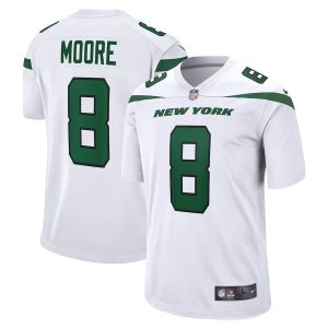 Elijah Moore New York Jets Nike Game Jersey - White