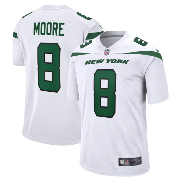 Elijah Moore New York Jets Nike Game Jersey - White