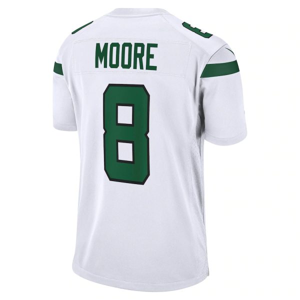Elijah Moore New York Jets Nike Game Jersey White 2 Elijah Moore New York Jets Nike Game Jersey - White
