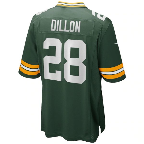 Green Bay Packers AJ Dillon Nike 2 Men's Green Bay Packers AJ Dillon Nike Green Game Official NFL Jersey