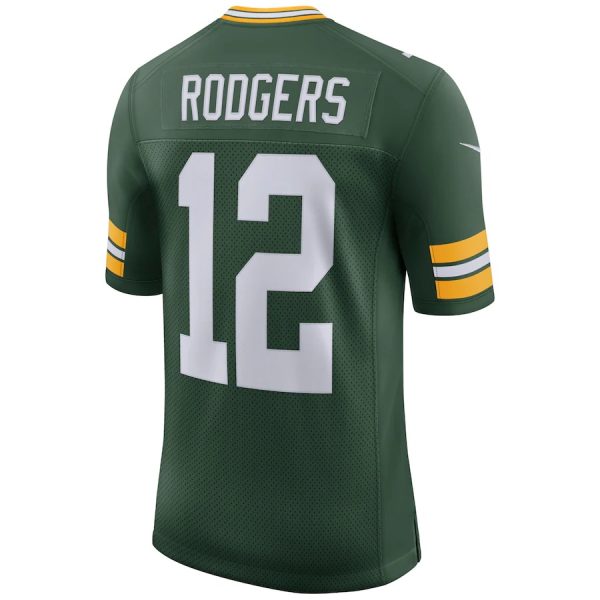 Green Bay Packers Aaron Rodgers Nike Green 3 Men's Green Bay Packers Aaron Rodgers Nike Green Classic Limited Official NFL Jersey