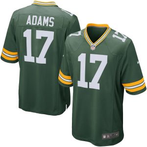 Men's Green Bay Packers Davante Adams Nike Green Team Authentic Nfl Jersey