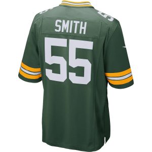 Green Bay Packers Za Darius Smith Nike Green 13 Za'Darius Smith Green Bay Packers Nike Game Player Authentic Nfl Jersey - Green
