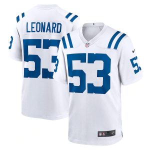 Men's Indianapolis Colts Darius Leonard Nike White Popular Nfl Jersey