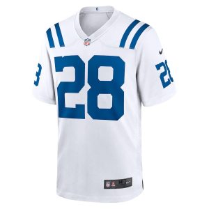 Indianapolis Colts Jonathan Taylor Nike White 2 Men's Indianapolis Colts Jonathan Taylor Nike White Player Authentic Nfl Jersey