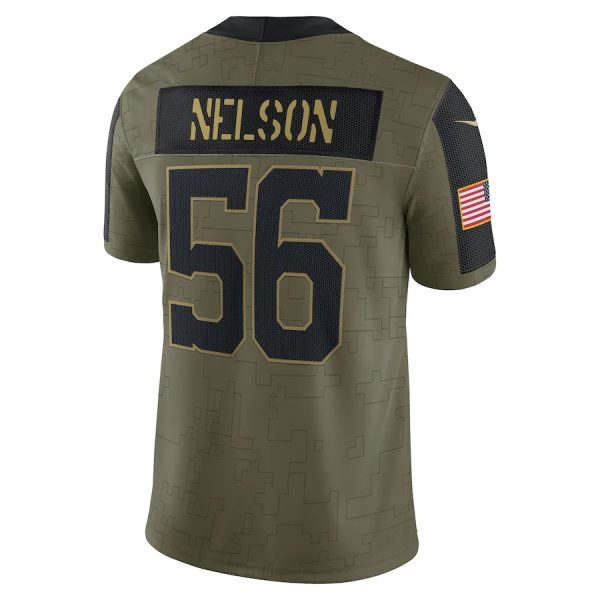Indianapolis Colts Quenton Nelson Nike Olive 13 Indianapolis Colts Quenton Nelson Nike Olive Salute To Service Limited Authentic Nfl Jersey
