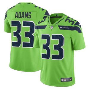 Jamal Adams Seattle Seahawks Nike Vapor Limited Player Jersey - Neon Green