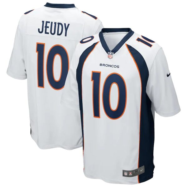 Jerry Jeudy Denver Broncos Nike Game Jersey - White