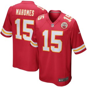 Kansas City Chiefs Patrick Mahomes Nike Red Game Player Jersey