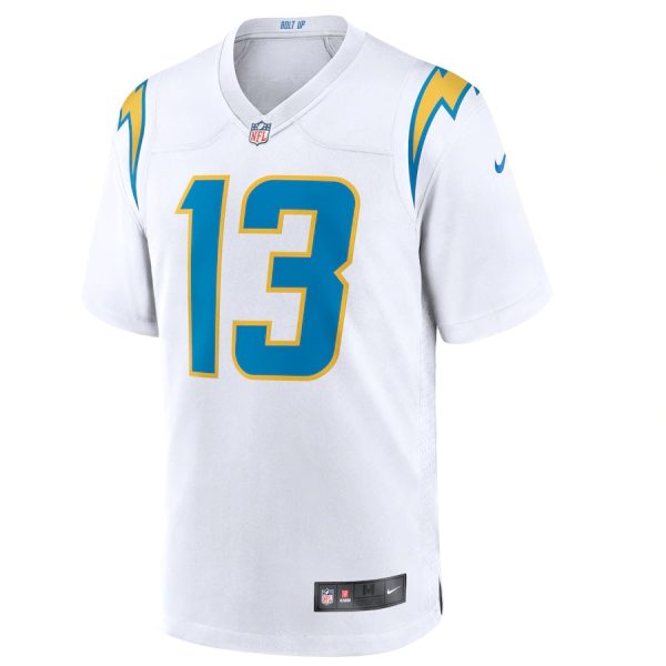 Keenan Allen Los Angeles Chargers Nike Game Jersey White 12 Keenan Allen Los Angeles Chargers Nike Game Jersey - White
