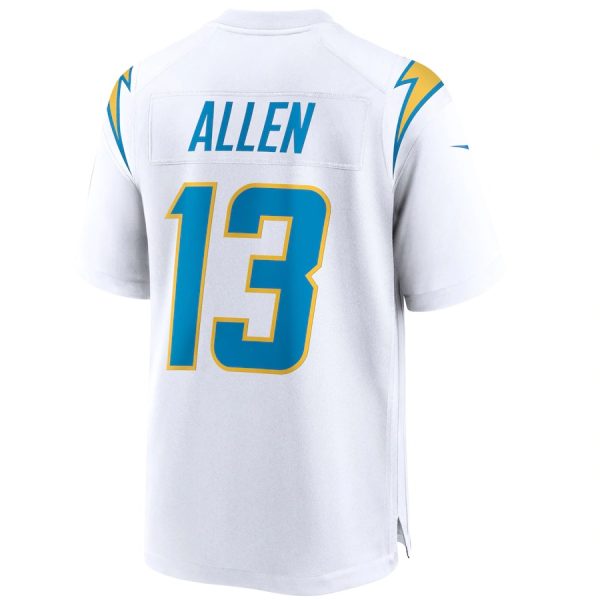 Keenan Allen Los Angeles Chargers Nike Game Jersey White 13 Keenan Allen Los Angeles Chargers Nike Game Jersey - White