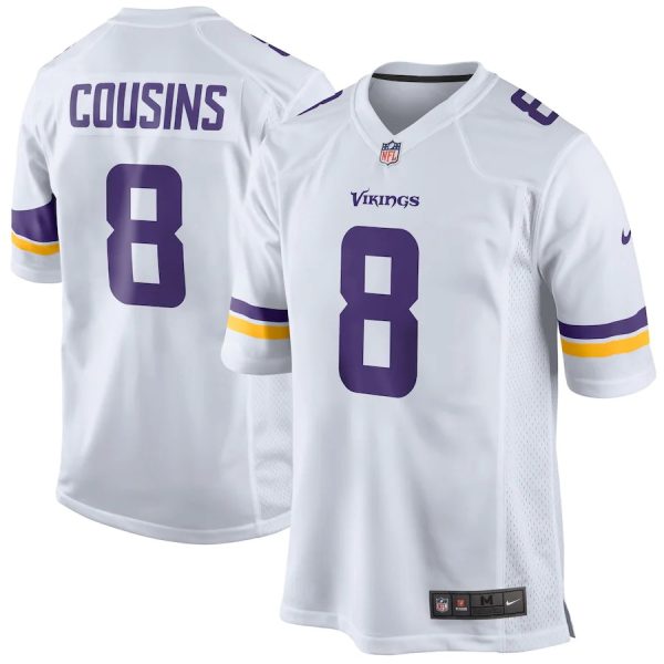 Kirk Cousins Minnesota Vikings Nike Game Jersey - White