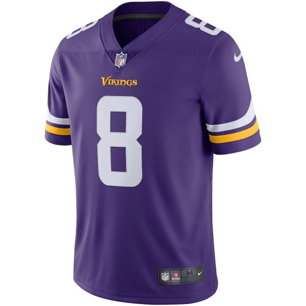 Kirk Cousins Minnesota Vikings Nike Vapor Untouchable Limited Jersey Purple 1 Kirk Cousins Minnesota Vikings Nike Vapor Untouchable Limited Jersey - Purple
